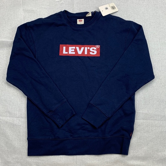 Levi's Other - LEVI'S Men's Relaxed Graphic Sweatshirt Ronde Hals Size S